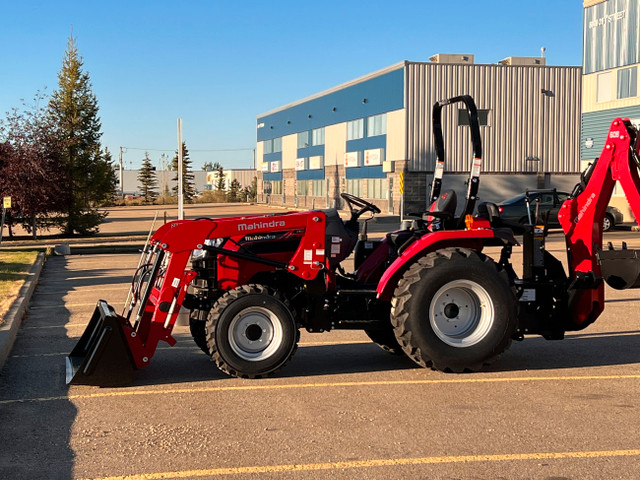 NEW MAHINDRA tractor 2638 BACKHOE 0% Financing  in Farming Equipment in Edmonton - Image 2