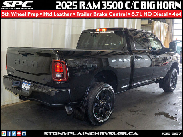 2025 RAM 3500 Big Horn 4x4 Crew Cab 6'4" Box for sale in Cars & Trucks in St. Albert - Image 2