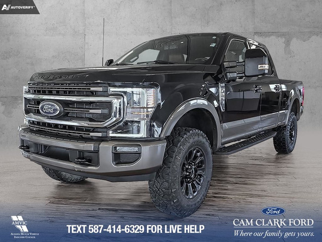 2022 Ford F-250 King Ranch ONE OWNER | GAS ENGINE | TREMOR PA... in Cars & Trucks in Calgary