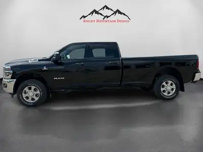 JUST ARRIVED! 2025 RAM 3500 CREW CAB BIGHORN 8FT BOX WITH 6.7 CUMMINS, 8 SPEED TORQUEFLITE TRANSMISS...