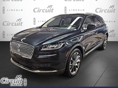 2022 Lincoln Nautilus Ultra AWD Cuir beige Toit panoramique Came