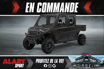 Ce CÔTE À CÔTE POLARIS RANGER CREW XD 1500 PREMIUM Edt. Northstar 2025 est disponible DÈS MAINTENANT...