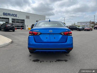 Recent Arrival! New Price! Odometer is 17378 kilometers below market average! Blue 2023 Nissan Versa... (image 4)