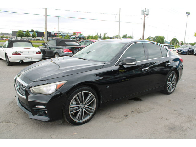 2015 Infiniti Q50 Sport AWD, NAVIGATION, CUIR, TOIT OUVRANT, MAG in Cars & Trucks in Longueuil / South Shore - Image 3