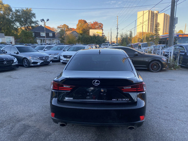 2016 Lexus IS 300 4dr Sdn AWD,F sport , Red Interior !!!! in Cars & Trucks in City of Toronto - Image 3