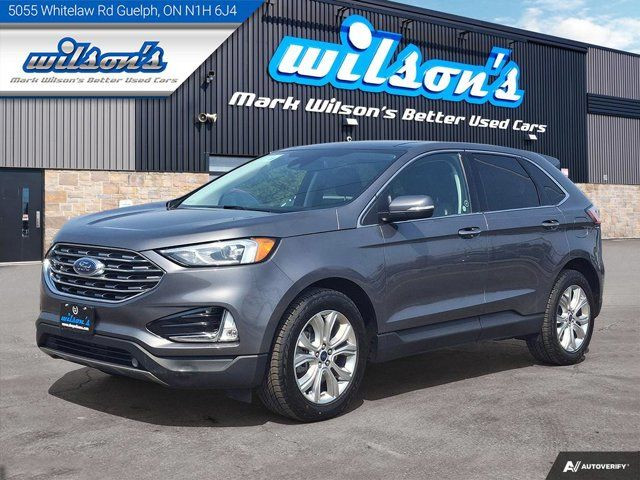 2021 Ford Edge Titanium AWD | Leather | Panoramic Sunroof | Nav in Cars & Trucks in Guelph