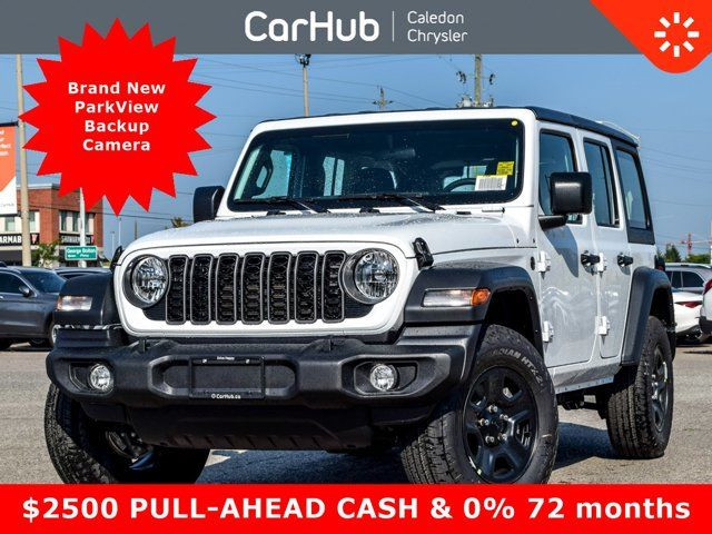 2025 Jeep Wrangler Sport Freedom Top 12.3Display Bluetooth Off in Cars & Trucks in Mississauga / Peel Region
