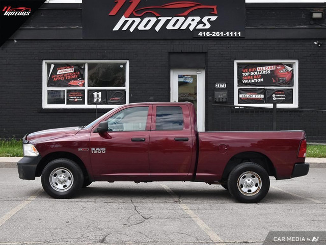 2016 Ram 1500 4x4 Quad Cab 140.5" Tradesman | DIESEL | NO ACCIDE in Cars & Trucks in City of Toronto - Image 3