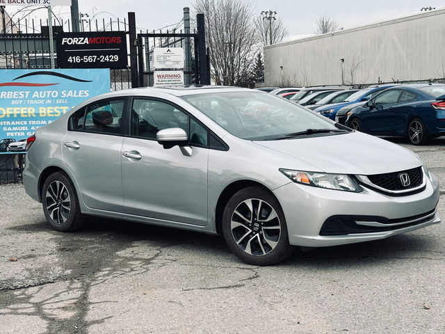 2015 Honda Civic EX. CERTIFIED. WARRANTY in Cars & Trucks in Markham / York Region - Image 2