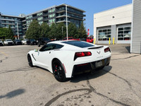2017 Chevrolet Corvette Stingray 1LT White 6.2L V8 7-Speed Manual with Active Rev Matching Call us a... (image 2)