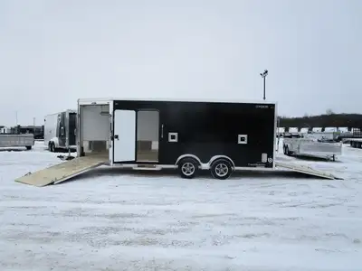 SALE!!! REGULAR PRICE $23,233 NOW ONLY $22,280!! Legend Aluminum Trackmaster Snowmobile Trailer is $...