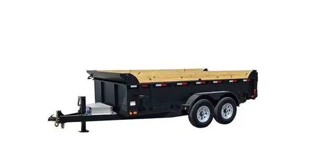 CANADA TRAILERS DUMP 83X12 TANDEM AXLE (14K) in Cargo & Utility Trailers in Oshawa / Durham Region - Image 2