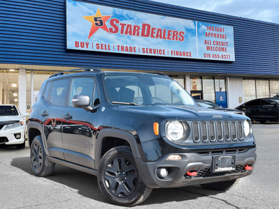  2017 Jeep Renegade TRAILHWAK DESERT PACKAGE NAV LEATHER 4WD P/H