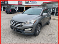 2013 HYUNDAI SANTA FE CARFAX VERIFIED, CLEAN TITLE ONLY 131,000KM! AUTOMATIC TRANSMISSION GREY EXTER... (image 1)
