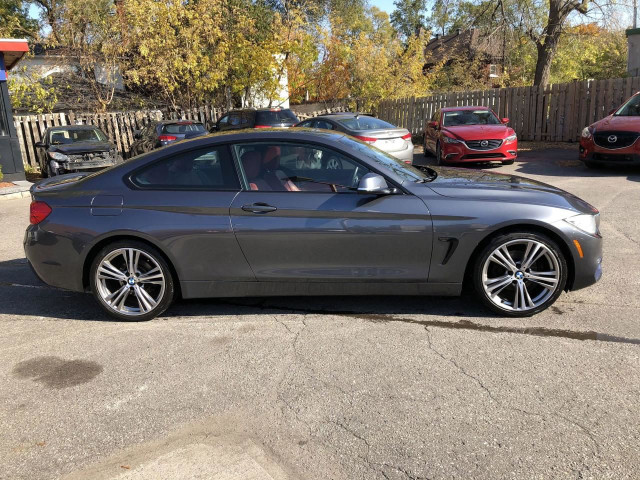 2014 BMW 4 Series 428i xDrive **LOW KM, NEW TIRES, RED LEATHER** in Cars & Trucks in Ottawa - Image 3