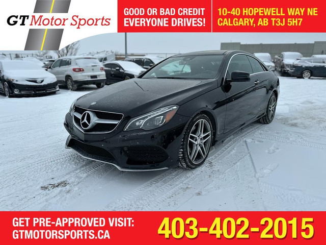2014 Mercedes-Benz E-Class E350 COUPE | RED LEATHER | MOONROOF | in Cars & Trucks in Calgary