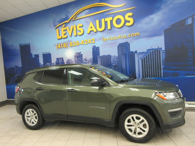 JEEP COMPASS 2018 SPORT AIR-CLIMATISÉ CAMERA RECUL 113100 KM ! in Cars & Trucks in Lévis - Image 2