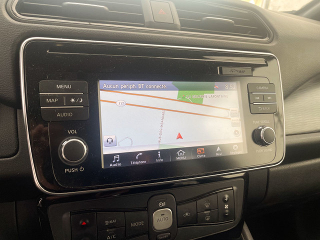 2019 Nissan Leaf SV *NAV* CHARGE RAPIDE *POMPE CHAUFF* CARPLAY * in Cars & Trucks in Laurentides - Image 3