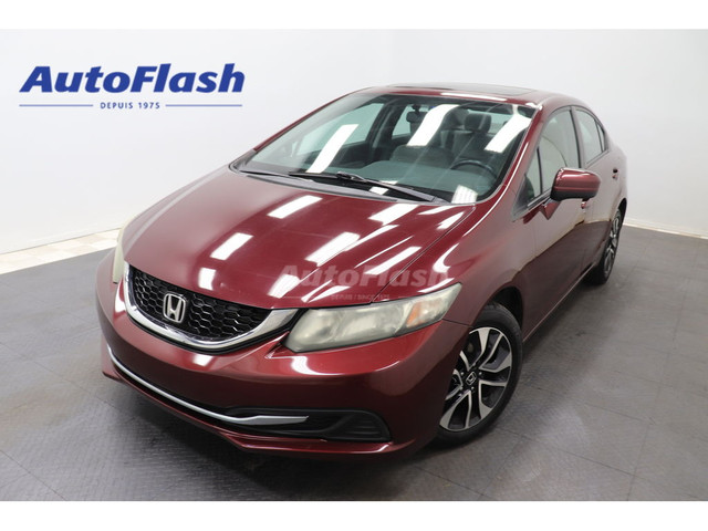 2015 Honda Civic Sedan EX, CAMERA, TOIT OUVRANT, SIEGES CHAUFFAN in Cars & Trucks in Longueuil / South Shore