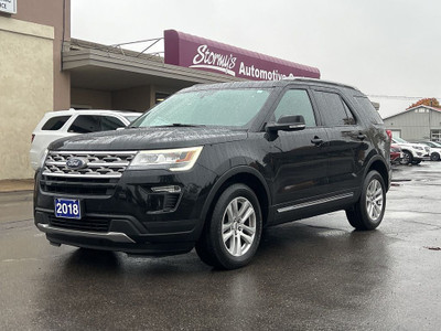  2018 Ford Explorer XLT LEATHER/REMOTE START CALL NAPANEE 613-35