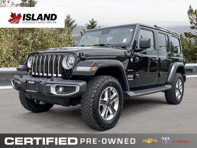 2021 Jeep Wrangler Unlimited Sahara | Diesel | Rhino Rack in Cars & Trucks in Cowichan Valley / Duncan