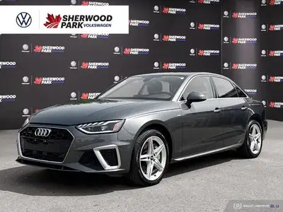 Only 7,680 Miles! This Audi A4 Sedan has a dependable Intercooled Turbo Gas/Electric I-4 2.0 L/121 e...
