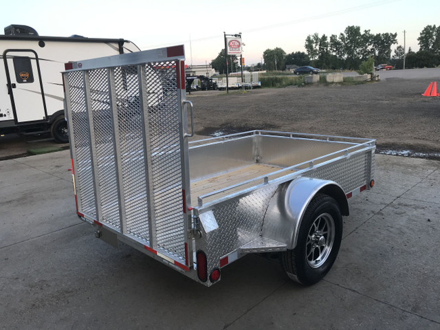 MENNONITE MADE 5' x 8' ALUMINUM UTILITY TRALER in Cargo & Utility Trailers in London - Image 4