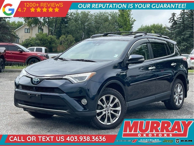 2017 Toyota RAV4 Hybrid Limited HYBRID | Leather | Sunroof | AWD in Cars & Trucks in Calgary