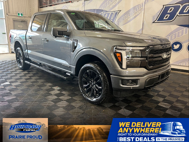 2025 Ford F-150 LARIAT | LARIAT BLACK APPEARANCE PKG | 360 CAMER in Cars & Trucks in Lloydminster