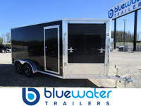 2022 Alcom Stealth Enclosed Snow Trailer - 7 x 19!