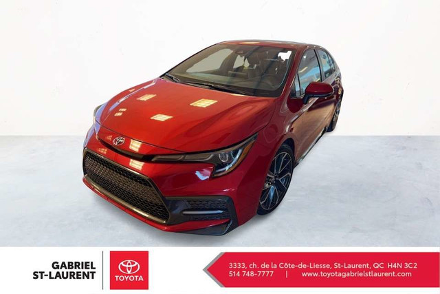 2020 Toyota Corolla XSE + CUIR + TOIT OU in Cars & Trucks in City of Montréal