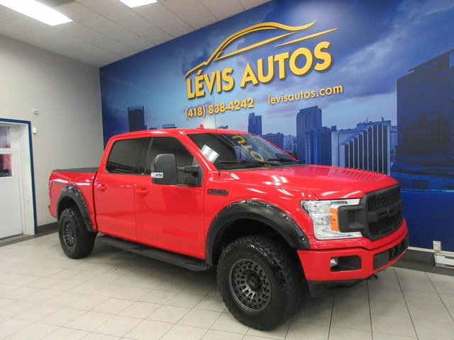 FORD F-150 2020 SPORT FX4 OFF-ROAD 4X4 CUIR TOIT PANO CAMERA REC in Cars & Trucks in Lévis - Image 3