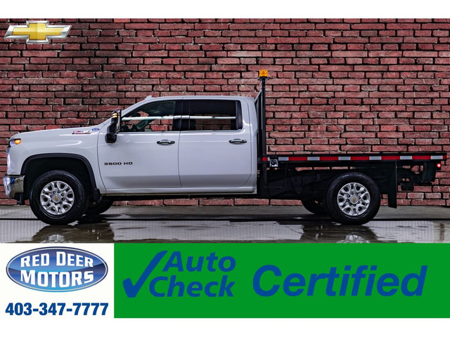2022 Chevrolet SILVERADO 3500HD 4x4 Crew Cab LTZ Deck Leather BC in Cars & Trucks in Calgary