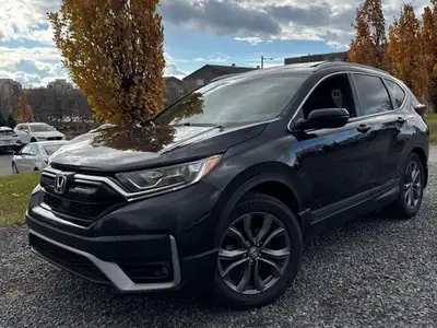 Look at this certified 2021 Honda CR-V SportAWD | Split Leather | Sunroof | Heated Seats & Steering...