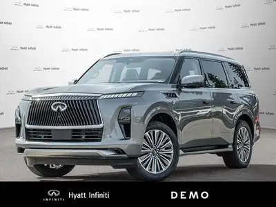 Every New and Executive Driven Demo at Hyatt Infiniti comes with all weather floor mats, wheel locks...