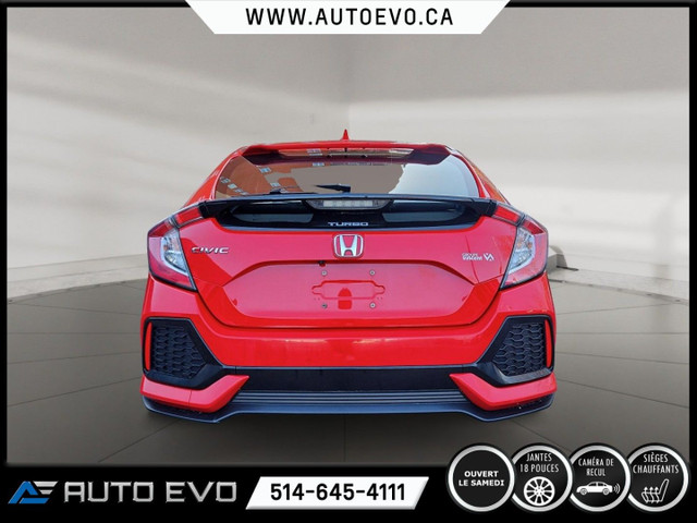 2019 Honda Civic LX HATCHBACK * CAMERA * SIEGE CHAUFFANT * MAGS  dans Autos et camions  à Ville de Montréal - Image 3