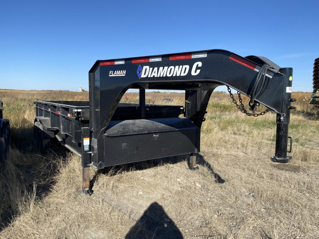 2023 Diamond C LPT210-16 GN Dump Trailer in Cargo & Utility Trailers in Swift Current - Image 4