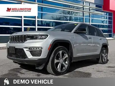 This Jeep Grand Cherokee 4xe has a strong Intercooled Turbo Gas/Electric I-4 2.0 L/122 engine poweri...