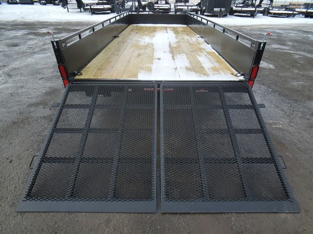 2024 Canada Trailers 7X18 Steel Side Utility in Cargo & Utility Trailers in Delta/Surrey/Langley - Image 3