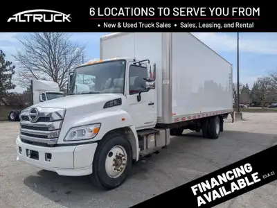 **ON ROUTE - HAS NOT ARRIVED YET ** ?? 2023 Hino L7 26ft Van Body Only 136,500 km Cummins B6.7 Lift...