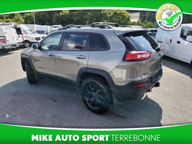 Jeep Cherokee Trailhawk cuir 4x4 2018 à vendre in Cars & Trucks in Laval / North Shore - Image 3
