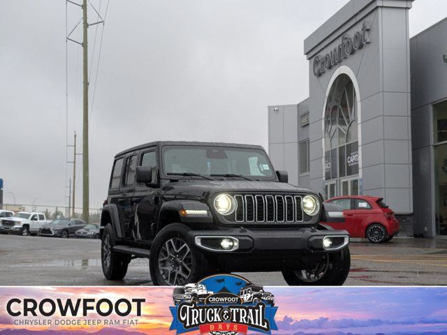 2025 Jeep Wrangler Sahara - McKinley Leather Seats - Technology in Cars & Trucks in Calgary