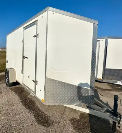 Save 1 tax. The 6x12 cargo trailer is here on consignment. In great shape.