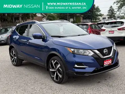 2020 Nissan Qashqai SL SL AWD | Leather | Navigation | Moonroof CASPIAN BLUE METALLIC 2.0L DOHC AWD...