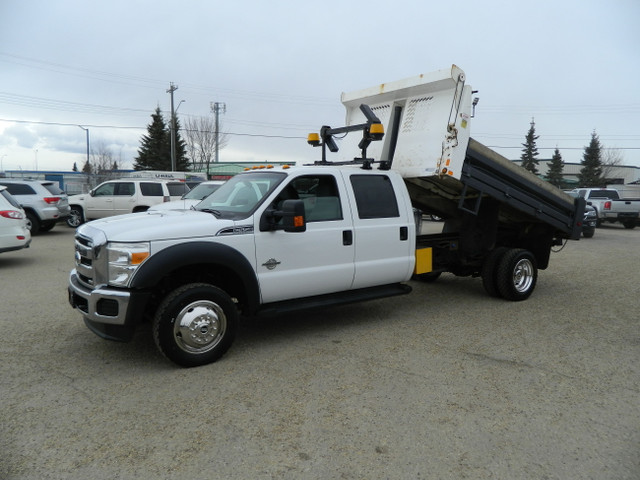 2011 Ford F550 XLT 6.7L POWER STROKE DIESEL 11.5 FT DUMP BOX 4x4 in Cars & Trucks in Edmonton - Image 3