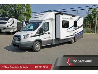 Forest River Sunseeker 2370 B+ ! Skirt Paint 1 extension chassis Ford powerstroke diesel ! Prise 30A...