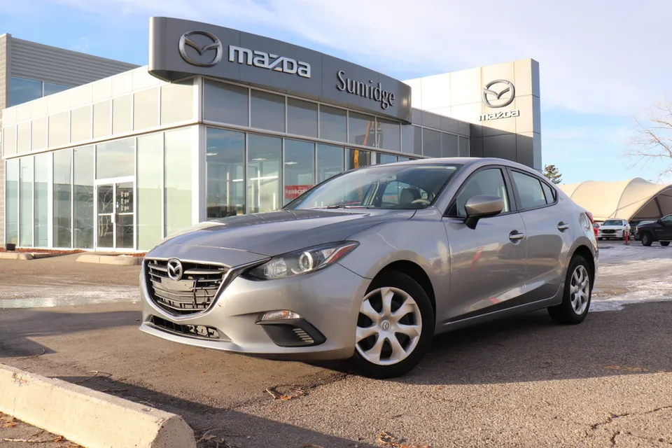 2016 Mazda Mazda3 Sdn Man GX w/ CRUISE CONTROL