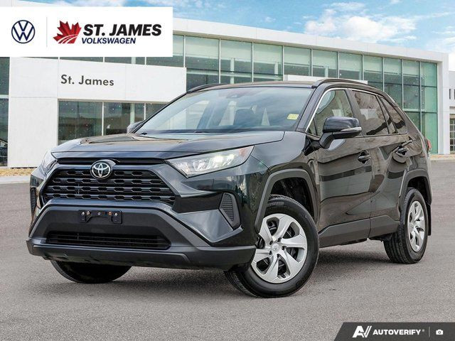 2021 Toyota RAV4 LE | CLEAN CARFAX | WINTER TIRES + STEEL RIMS in Cars & Trucks in Winnipeg