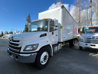  2020 Hino 338D with 26' Box and Power Rail Gate
