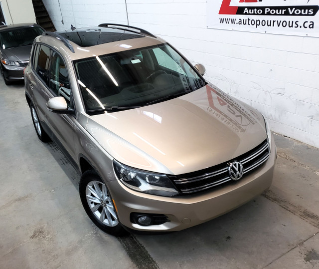 2015 Volkswagen Tiguan HIGHLINE/4X4/CAMERA/CUIR/TOT PANORAMIQUE in Cars & Trucks in City of Montréal